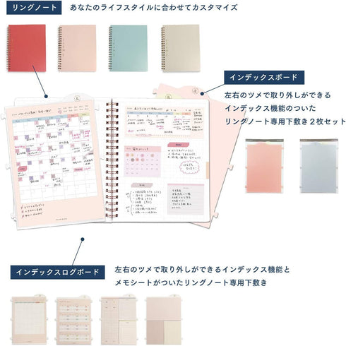 PLANdoME INDEX Log Board TO DO Sticky Notes Daily Sticky Notes Goal Sticky Notes Notebook Insert Sticky Note Insert Goal Tracker | PM6203
