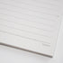 Kokuyo B5 Campus Sarasara LANDSCAPE RULED 8mm Ruled Loose Leaf Paper Ledger Ruled 26 Holes 50 Sheets | 837P
