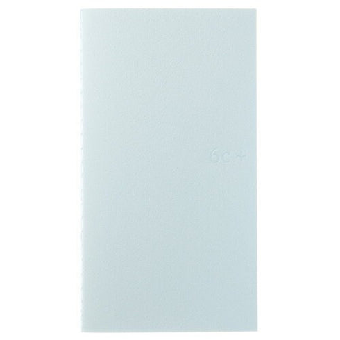 6C+ System B6 SLIM MONTHLY Plan 84.3gsm Cream Paper with GREEN Cover Fountain Pen Friendly Paper B6 Notebook Pastel Notebook | 64 Pgs