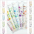 Midori Seal Collection GRAY Color Series Planner Stickers Movable Stickers Notebook Stickers Coordinating Stickers | 2594 GRAY