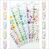 Midori Seal Collection GREEN Color Series Planner Stickers Movable Stickers Notebook Stickers Coordinating Stickers | 2561 Green
