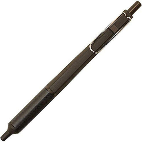 Mitsubishi Jetstream Edge WHITE Barrel with RED Clip 0.28mm Pen Oil-Based Ink Ultra FIne Point Water Resistant Ink | SXN-1003-28
