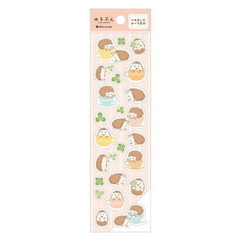 NB Co., Ltd Japan HEDGEHOG Sticker Gold Foil Sticker Planner Stickers Craft Stickers Embellishment Stickers | 4244103