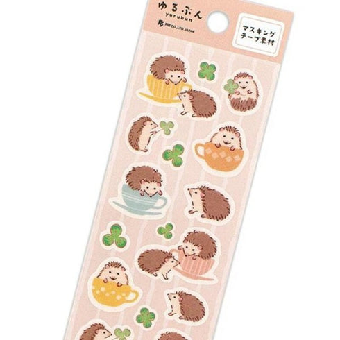 NB Co., Ltd Japan HEDGEHOG Sticker Gold Foil Sticker Planner Stickers Craft Stickers Embellishment Stickers | 4244103