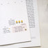 Suatelier INDEX STICKY NOTE Strips Planner Sticky Notes Monthly Schedule List Sticky Notes Schedule Sticky Notes Weekly Planning | 1941
