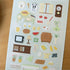 Suatelier GRANDMA'S HOME PVC Transparent Stickers Planner Stickers Farming Stickers Planting Stickers Growing Stickers | 1148