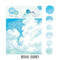 RyuRyu Japan MIDDAY JOURNEY Color WASHI Dots Washi Stickers Translucent Stickers Transparent Dots Color Dots Watercolor | SoS-03 70 Dots