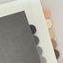 Suatelier GREY DOT Translucent Planner Stickers Plain Shapes 42 Round Translucent Stickers | 1646