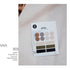 Suatelier MOCHA DOT Translucent Planner Stickers Plain Shapes 43 Round Translucent Stickers | 1647