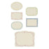 NB Co., Ltd Japan FLORAL CHAIN Colored Paper Flake Sticker Paper Stickers Color Flake Seals Embellishment Stickers | 2564108
