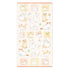 NB Co., Ltd Japan CAT KITTEN Sticker Gold Foil Sticker Planner Stickers Craft Stickers Embellishment Stickers | 5074149