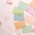 Pastel TRANSPARENT FLAG DATE Stickers Planner Stickers Day Stickers Bujo Stickers Focus Sticker Pastel Stickers | 8 X 9mm 420 Pcs
