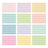 Pastel TRANSPARENT FLAG DATE Stickers Planner Stickers Day Stickers Bujo Stickers Focus Sticker Pastel Stickers | 8 X 9mm 420 Pcs