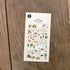 Suatelier IN The GARDEN PVC Transparent Stickers Planner Stickers Farming Stickers Planting Stickers Growing Stickers Picnic Sticker | 1147