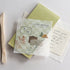 MU Lifestyle CHECKERED Natural Textured Paper Ephemera Pressed Paper Translucent Paper Planner Paper *Read Description* | NTP-02