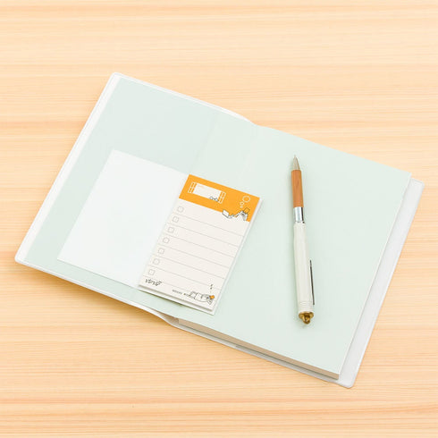Midori OJISAN SMALL STICKY Note Ojisan Checklist Ojisan To Do List Sticky Notes Midori Sticky Note | 128 X 66mm 24 Sheets