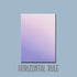 Korean GRADIENT RULED MEMO Notepads Blank Notepad Checkered Notepad Grid Notepad Horizontal Rule Notepad 100gsm | 100 X 140mm 50 Sht