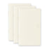 Midori B6 Slim LIGHT 7mm Ruled 3 Pack Cahier Notebook B6 Ruled Notebook B6 Midori Notebook B6 Midori Fountain Pen Notebook Fountain Pen