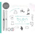 Zebra bLen AXOLOTL Green Flash Animal Series Archival Ink Acid-Free Ink 0.5mm Black Ink Retractable Ink Pen | BAS88-AS-WL