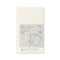 Midori B6 Slim LIGHT 7mm Ruled 3 Pack Cahier Notebook B6 Ruled Notebook B6 Midori Notebook B6 Midori Fountain Pen Notebook Fountain Pen