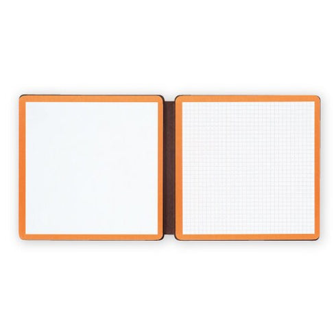 Kleid BROWN & ORANGE Side-Note Sticky Note 2mm Grid and Plain Sticky Note Book Travel Sticky Notes 2mm Grid Sticky Note Plain Sticky Note