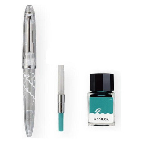 Sailor 1911 OLYMPIC SWIMMER LIMITED Edition Profit Junior +10 Harappa Fountain Pen Set Panda Fountain Pen Fine/Medium Nib | 10-0336-303