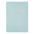 Midori A5 GRAY RING Color DOT Grid 5mm Notebook Color Pages A5 Notebook Foil Stamped Dot Grid Notebook 5mm Dot Grid | 15334006 120 Pages