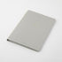 Midori A5 GRAY RING Color DOT Grid 5mm Notebook Color Pages A5 Notebook Foil Stamped Dot Grid Notebook 5mm Dot Grid | 15334006 120 Pages