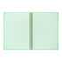 Midori A5 GREEN RING Color DOT Grid 5mm Notebook Color Pages A5 Notebook Foil Stamped Dot Grid Notebook 5mm Dot Grid | 15334006 120 Pages