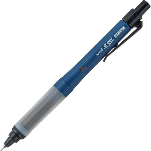 Mitsubishi Uni NAVY 0.5mm Alpha-Gel Switch Mechanical Pencil 0.5mm Lead Mechanical Pencil Refillable Always Sharp Auto-Rotates | M5-1009GG