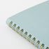 Midori A5 BLUE RING Color DOT Grid 5mm Notebook Color Pages A5 Notebook Foil Stamped Dot Grid Notebook 5mm Dot Grid | 15334006 120 Pages