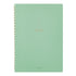 Midori A5 BLUE RING Color DOT Grid 5mm Notebook Color Pages A5 Notebook Foil Stamped Dot Grid Notebook 5mm Dot Grid | 15334006 120 Pages