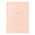 Midori A5 WHITE RING Color DOT Grid 5mm Notebook Color Pages A5 Notebook Foil Stamped Dot Grid Notebook 5mm Dot Grid | 15334006 120 Pages