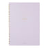 Midori A5 WHITE RING Color DOT Grid 5mm Notebook Color Pages A5 Notebook Foil Stamped Dot Grid Notebook 5mm Dot Grid | 15334006 120 Pages