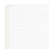 Midori A5 WHITE RING Color DOT Grid 5mm Notebook Color Pages A5 Notebook Foil Stamped Dot Grid Notebook 5mm Dot Grid | 15334006 120 Pages