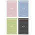Powder BLUE Nakabayashi Watashi No Sobani W/U To Do List Color Paper 5mm Grid Sticky Note 70 gsm 30 Shts | WU-FSTN-R 60mm X 98mm 2.5 X 3.8"