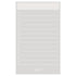 Powder BLUE Nakabayashi Watashi No Sobani W/U To Do List Color Paper 5mm Grid Sticky Note 70 gsm 30 Shts | WU-FSTN-R 60mm X 98mm 2.5 X 3.8"