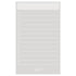 Shell PINK Nakabayashi Watashi No Sobani W/U To Do List Color Paper 5mm Grid Sticky Note 70 gsm 30 Shts | WU-FSTN-R 60mm X 98mm 2.5 X 3.8"