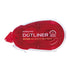 YELLOW Kokuyo Campus REPOSITIONABLE Adhesive DOTLINER Refillable Glue Tape Photo Glue Acid-Free | DM401N