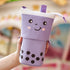 MANGO YELLOW Milk Tea Boba Retractable Standing Pen Case Pencil Case Retractable Case Storage Case Pencil Case | 170mm X 120mm X 60mm X45mm