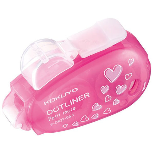 PINK Kokuyo Campus PetitMore Jelly Limited Edition Series DOTLINER Refillable Glue Tape Photo Glue Acid-Free | D927-06