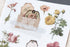 MU Lifestyle RETRO Label Ephemera Lace Doilies Lace Adornment Print-On Stickers Rub-On Stickers Transfer Stickers Translucent Stickers | 231