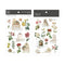 MU Lifestyle RETRO Label Ephemera Lace Doilies Lace Adornment Print-On Stickers Rub-On Stickers Transfer Stickers Translucent Stickers | 231