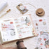 MU Lifestyle Gay PARIS Street Lights Antique Architecture Print-On Stickers Rub-On Stickers Transfer Stickers Translucent Stickers | 232