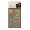 Midori Gold FOIL KITCHEN Transfer Stickers Cooking Food Serve Print-On Stickers Rub-On Stickers Transfer Sticker Translucent Stickers | 2613