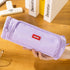 PINK ROUND Cylinder Canvas Pen Case Pencil Case Tool Case Finding Storage Circle Case Storage Case Large Pen Case | 230 X 8 X 8mm