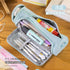 PINK ROUND Cylinder Canvas Pen Case Pencil Case Tool Case Finding Storage Circle Case Storage Case Large Pen Case | 230 X 8 X 8mm