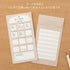 MIDORI PATTERN Reinforced Saving Envelope Money Storage Envelope Budgeting Envelope Money Storage Money Receipt Storage | 2 Envelopes