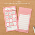 MIDORI WHITE-TAILED Tit Bird Reinforced Saving Envelope Money Storage Envelope Budgeting Envelope Money Storage Money Receipt | 2 Envelopes