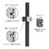 Midori BROWN B6 - A5 Pen Holder Band Adjustable Pen Holder Adjustable Pen Band Elastic Pen Band Elastic Pen Holder